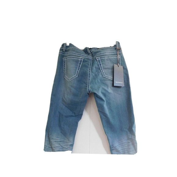 D-FUZ stoned BLUE STUDDED SKINNY DENIM JEANS MUTI SIZES - Picture 5 of 7